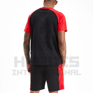 Twin Set New Custom Men Plain T Shirt con Shorts Summer Twin Sets Hombres Precio barato Summer Twin Sets - Product Image 4