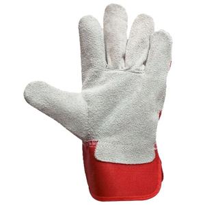 ถุงมือทำงานสำหรับงานหนัก PROTEXA INDUSTRIES ZO-0083 ฝ่ามือทำจากหนังวัวแท้คุณภาพสูง ผ้าด้านหลังทำจากผ้าฝ้าย 100% ข้อมือเคลือบยาง - Product Image 4