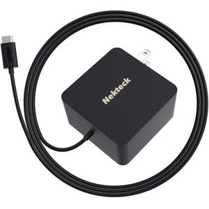 Nekteck ที่ชาร์จ USB-C 45W พร้อมสาย6FT ที่แนบมา PD.3แหล่งจ่ายไฟแล็ปท็อปที่ได้รับการรับรอง [ได้รับการรับรอง USB-IF] - Product Image 1