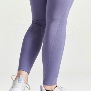 Legging XL de cintura alta para mujer personalizado con el último diseño ligero Spandex Cierre de cintura elástica precio al por mayor - Product Image 6