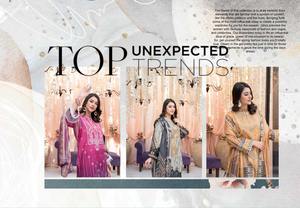 Costumes d'été en coton/pelouse pour femmes Faisalabad Shalwar Kameez Vêtements pour femmes Style indien et pakistanais - Product Image 6