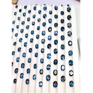 501ชิ้นพลอยเทียมทรงไข่ทรงเหลี่ยมเพชรพลอยสีฟ้าลอนดอนขนาด8x6 7x5มม. ลูกแพร์ขนาด6x4 9X6มม. 5 6มม. 14x7มม. รูปทรงกลม603cts เรา $1792 - Product Image 2