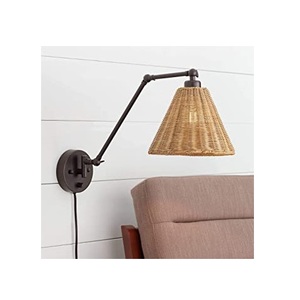 Lámpara Colgante LED de Ratán y Hierro Hecha a Mano al por Mayor con Opciones Personalizables - Product Image 6