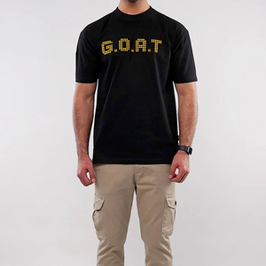 <b>men</b> 150 grams breathable 100% cotton T-<b>shirt</b> for <b>men</b> loose fit loose fit printed crew fitness anti-wrinkle <b>Pocket</b> - Product Image 3