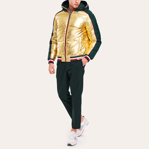 Premium Custom Metallic Puffer Jacket Lightweight Warm Water Resistant Jackets for <b>Men</b> Women Winter Outdoor Wear - Product Image 4