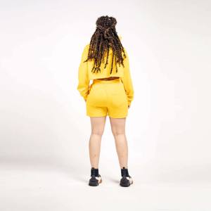 Ensemble haut et short en polaire pour femme-Parfait pour une tenue décontractée, se prélasser et rester confortable à l'intérieur - Product Image 2