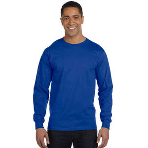 Camiseta Transpirable de Manga Larga, Cuello Redondo, Corte Regular, Informal, Esencial - Product Image 6