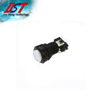 Interrupteur à bouton-poussoir LED rectangulaire ABS 12V de haute qualité, marque DST, courant 5A, taille 51x34mm, multicolore, pour machine de jeu, fabriqué à Taïwan