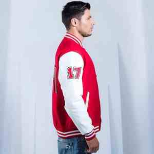 Veste d'université de mode scolaire de haute qualité pour hommes/veste Letterman personnalisée impression personnalisée brodée hommes Baseball surdimensionné - Product Image 3