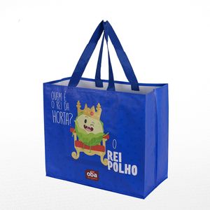 Bolsa de Compras Reutilizable de Gran Capacidad con Diseño de Dibujos Animados SEAPEARLS SSB03, Fabricada en Polipropileno No Tejido con Doble Asa - Product Image 4