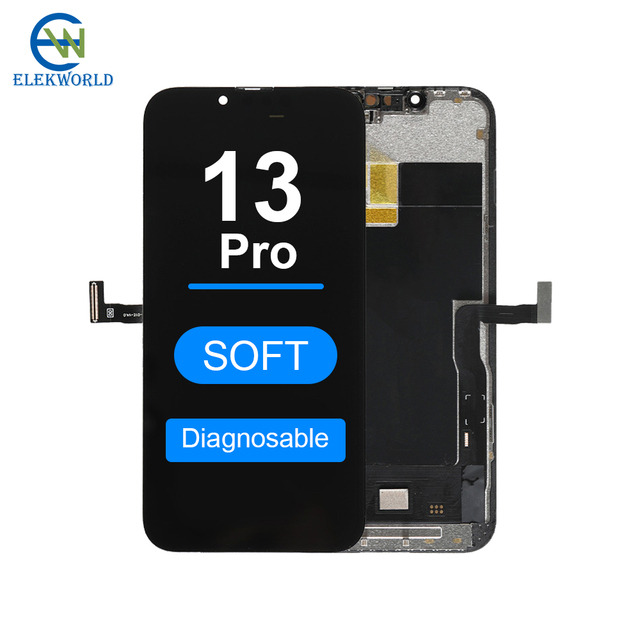 Best Selling Mobile Parts FHD Soft Oled Screen Replacement for 12 13 14 15 Touch Digitizer Assembly Replacement