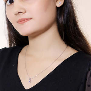 Conjunto de Joyería Zarkan Cross All Limits, Clásico y Elegante, en Oro Rosa con Diamantes, Circonitas y Perlas en Forma de Corazón, para Fiestas, Bodas, Regalos y Compromisos - Product Image 2