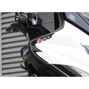 2 pezzi adesivi di protezione per bordi in Gel 3D per Kymco XCITING 250 scooter compatibili con accessori moto - Product Image 2