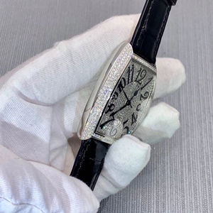 Impresionante Reloj de Moda Personalizado de Acero Inoxidable con Diamantes Moissanite Engastados en Forma de Caja, Estilo Hip Hop, Regalo para Hombre - Product Image 3