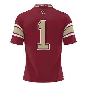 Maillot de football personnalisé brodé de l'université de Boston, maillot d'équipe universitaire NCAA, tissu respirant à séchage rapide, vêtements de sport pour le jour du match - Product Image 3