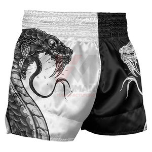 Pantalones Cortos de Boxeo Muay Thai para Hombre, Diseño de Piel de Serpiente, para Entrenamiento de Muay Thai, Kickboxing y MMA, Precio al por Mayor - Product Image 1