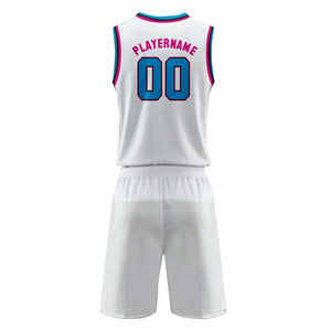 Uniforme de Baloncesto Sublimado de Alta Calidad, Sin Mangas, Talla Grande, 100% Poliéster, Transpirable, Antihumedad, Antibacterial, Personalizado - Product Image 2
