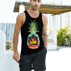 OEM Suplyer High Quality Custom Sports Wear Tennis Tanktop Quick Dry Wholesale Tanktop Custom Breathable Tank Tops for <b>Men</b> - Product Image 2