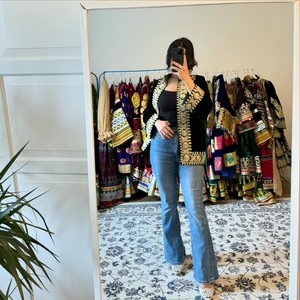 Fait à la main de haute qualité Afghani Salwar Kameez pour les femmes robe traditionnelle en coton de soie meilleur matériel pour l'été Style Vintage-0558 - Product Image 4