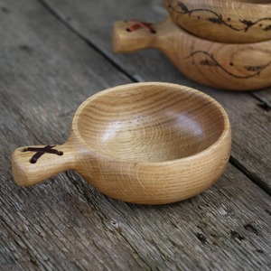 Tasse Kuksa en bois portable pour les longs voyages, style rustique, tasse Kuksa artisanale pour les amateurs de café, tasse à thé en bois classique - Product Image 3