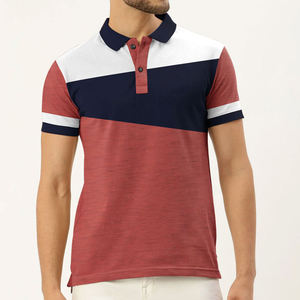 Hombres de alta calidad para Polos Jersey transpirable Totalmente logotipo personalizado impreso Loose Fit manga corta diseño liso en blanco - Product Image 5