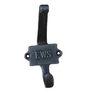 ราวแขวนเสื้อโค้ทและหมวกแบบย้อนยุคทำด้วยมือทำจากเหล็กหล่อสไตล์วินเทจ - Product Image 1