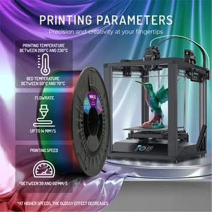 Filamento PLA Tricolor WINKLE Silk de 1.75mm y 1kg para Impresora 3D, Material Biodegradable de Alta Precisión, Fácil de Imprimir, FDM, Venta al Por Mayor - Product Image 5