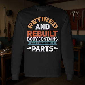 Camiseta de manga larga con carrocería reconstruida y piezas de repuesto - Product Image 3