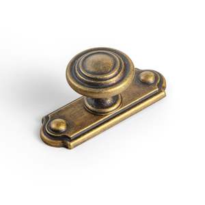 Luxury brass knobs for custom furniture exclusive cabinet <b>hardware</b> accent premium interior decor home styling upgrade piece - Product Image 1