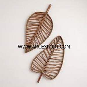 งานศิลปะติดผนังดีไซน์เป็นโลหะรูปใบไม้ทำด้วยมือคุณภาพสูงของตกแต่งดีไซน์ใหม่แบบแฟนซี - Product Image 5