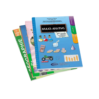 Servicio de Impresión de Libros Educativos Personalizados |   Libros de aprendizaje de tapa blanda cosidos a caballete con impresión offset para escuelas y profesores