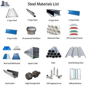 Bâtiment préfabriqué : Entrepôt, Atelier, Hangar, Structure en acier commerciale, Structure métallique industrielle, <span class=keywords><strong>Garage</strong></span> - Product Image 5