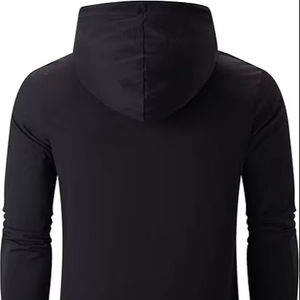 Ropa de invierno para hombres Sudaderas con capucha casuales de color sólido Sudaderas CON CAPUCHA DE MODA Sudaderas con capucha ajustadas para hombres - Product Image 1