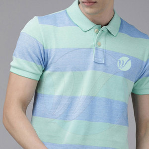 เสื้อโปโลผู้ชายสีพื้น สำหรับผู้ใหญ่ ไซส์พลัส เสื้อโปโลผู้ชายสำหรับใส่หน้าร้อน - Product Image 5