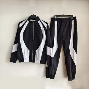 Conjunto Deportivo Personalizado de Alta Calidad, Transpirable, de Nailon Sólido, Nueva Llegada, Ropa Deportiva de Invierno, Informal, con Capucha, Pantalones Largos con Cierre - Product Image 1