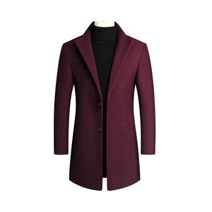 Abrigo Largo Informal para Hombre, Estilo Urbano, Chaqueta de Invierno, Precio de Fábrica - Product Image 6