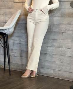 Women's High Quality Comfortable Fit <b>Denim</b> Jeans Breathable <b>Stretch</b> <b>Fabric</b> Casual Styles-Available Wholesale - Product Image 2