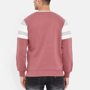 เสื้อสเวตเชิ้ตคอกลมผ้าฝ้าย 100% หนานุ่มสำหรับผู้ชาย แบบกำหนดเองได้  สำหรับเสื้อสเวตเชิ้ตพื้นฐานแบบเรียบสีพื้นที่สามารถกำหนดเองได้สำหรับผู้ชาย - Product Image 5