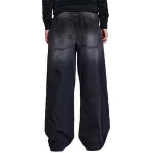 Salopette en jean pour homme de qualité supérieure, taille mi-haute, coupe régulière, respirante, grande taille, légère, décontractée, pantalon droit - Product Image 2