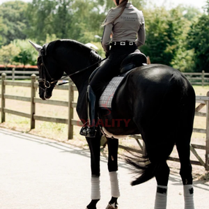 Envolturas de polo de caballo reutilizables Vendaje acolchado transpirable para entrenamiento ecuestre y protección diaria Envolturas de polo de caballo personalizadas - Product Image 6