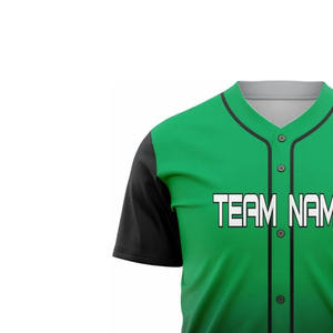 Maillots de baseball personnalisables imprimés antibactériens respirants 100% polyester de haute qualité toutes tailles livraison rapide - Product Image 3