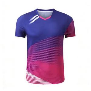Vente en gros d'usine, maillots de badminton personnalisés de haute qualité, séchage rapide, unisexes, uniformes de badminton pour l'entraînement et la compétition des équipes sportives - Product Image 1