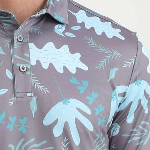 Camisa Polo Informal de Manga Corta para Hombre, Tela Cómoda y Transpirable de Alta Calidad, Sublimación Personalizada de Fábrica Al por Mayor - Product Image 6