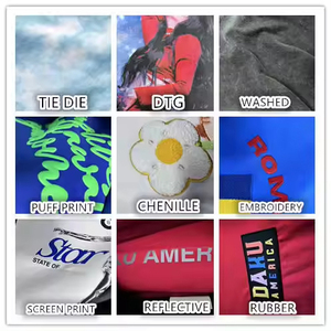 เสื้อฮู้ดผ้าฝ้าย100% สตรีทไซส์ใหญ่พิเศษสำหรับผู้ชายเสื้อฮู้ดแบบกำหนดเองโลโก้ตามสั่ง - Product Image 6