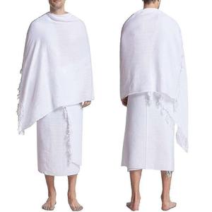 Nuevo Conjunto Elegante de Verano Antiestático para Hajj y Umrah, para Hombres Musulmanes, de Algodón/Poliéster, Transpirable, Ligero, de Dos Piezas, sin Mangas - Product Image 5