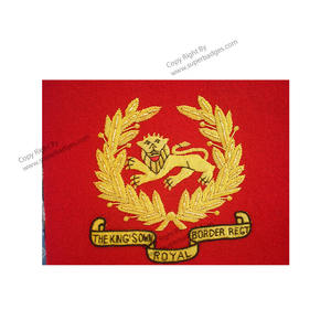 Patchs brodés à la main sur mesure Badges perles de décoration uniformes Type de fil de lingot 3D à coudre - Product Image 5