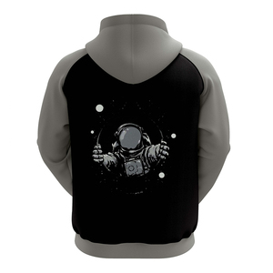 OEM Hommes Golf Sports Sweat À Capuche 1/4 Quart Col Zip Pull Logo Personnalisé Brodé Motif D'impression Épissage Revers - Product Image 2