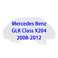 Kit de Actualización de Panel de Instrumentos Digital LCD, Velocímetro para Mercedes-Benz Clase GLK X204, Reemplazo 2008-2015