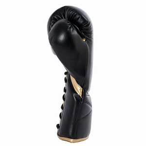 Gants de boxe FLY à lacets de bonne qualité très vendus Gants de boxe en cuir de vachette avec logo personnalisé pour entraînement de compétition pour adultes - Product Image 2