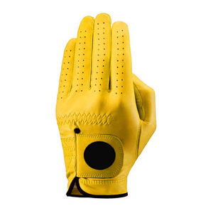 Logo personnalisé couleur gant de golf en cuir souple respirant et confortable pour le jeu quotidien style uni pour l'hiver - Product Image 4